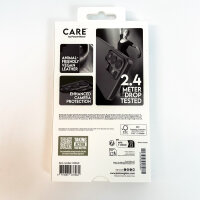 CARE by PanzerGlass Solo Vegan Leather Case for Samsung Galaxy S26 Ultra, Qi-compatible, Black, CR11421