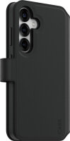 CARE by PanzerGlass Tango 2-in-1 Wallet Case for Samsung Galaxy S25, MagSafe, Black, CRRRFTWLG38388