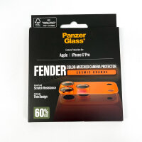 PanzerGlass Fender Camera Protector for iPhone 17 Pro, Cosmic Orange, PG91919
