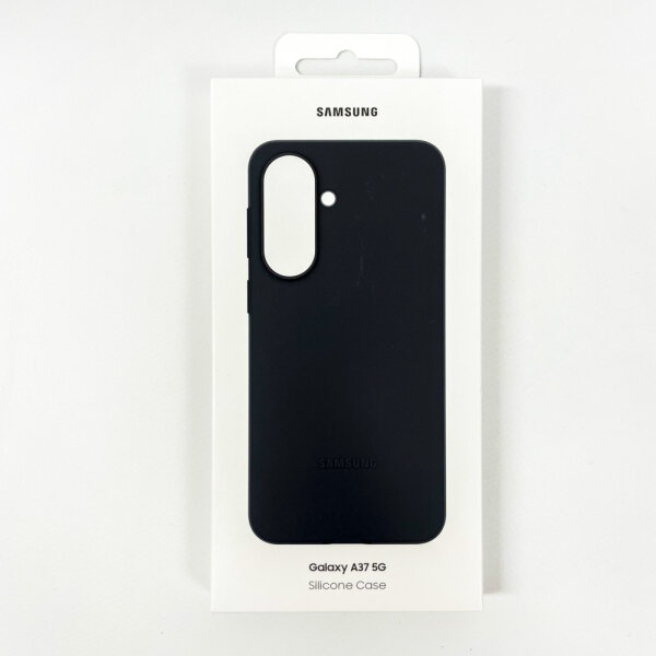 Samsung EF-PA376 Silicone Case Galaxy A37 5G Black Backcover