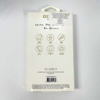 Guess MagSafe hard case for Apple iPhone 16 Pro Max, IML 4G background, brown, GUHMP16XH4DTEW