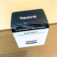 Reolink RLK8-1200V4 Überwachungssystem, 4x 6K 12MP IK10 PoE, 8CH 2TB HDD NVR, 145° Weitwinkel, Smarte Erkennung, Farbnachtsicht, 60.01.075.047