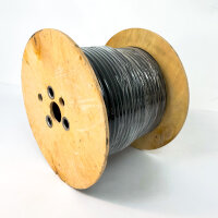 Cordial CLS 225 FRNC 100m Lautsprecherkabel, 2 x 2,5 mm², Schwarz,  CLS225BLACK100-FRNC