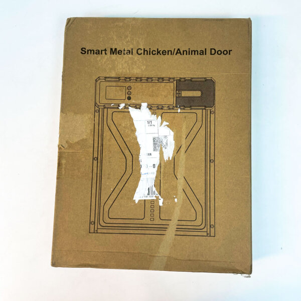 PFS-172C Smart Metal Chicken Coop Door, Automatic Opening/Closing, Smart Timer