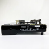Enders MAVERIQ 1886 camping stove, continuously adjustable, piezo ignition, overheat protection, 2.2 kW burner, transport case