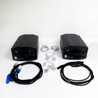2x DiGidot ES-L29 RGB DMX Winch (cable connector...