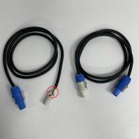 2x DiGidot ES-L29 RGB DMX Winch (cable connector defective) – Kinetic stage lighting – incl. cable & accessories