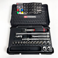 Facom J.161-3P6 Steckschlüssel-Set, 3/8″, 20-tlg.