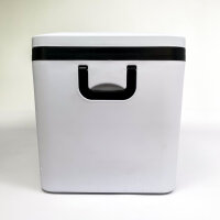 VEVOR K25, electric car cooler, 12/24 V DC, 25 L, compressor freezer, 60W mini fridge, white-black