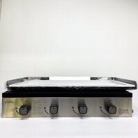 Bighorn SRGG41620, 4-Brenner-Gasgrillplatte, 9,6 kW, 71...