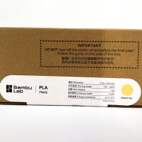 Bambu Lab PLA Matte Filament A01-Y3-1.75-1000-SPLFREE,...