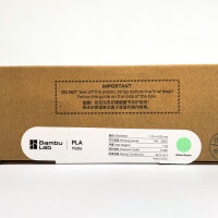 Bambu Lab, A01-G1-1.75-1000-SPLFREE, PLA Matte Filament, 1,75 mm, 1 kg, Grasgrü