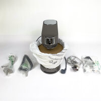 Kenwood Titanium Chef Patissier XL, KWL90.034SI, 7 l, rotary knob, LCD, stainless steel, metal, silver
