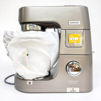 Kenwood Titanium Chef Patissier XL, KWL90.034SI, 7 l, rotary knob, LCD, stainless steel, metal, silver