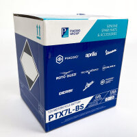 Piaggio PTX7L-BS Motorradbatterie 12 V 6 Ah 100 A CCA 113×70×130 mm