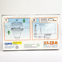 LIRA Piletta Basket sink strainer basket valve, with...