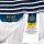 Polo Ralph Lauren 710743317007 Traveler Bengal-Stripe Badeshorts, Größe L, Herren, Marineblau/Weiß