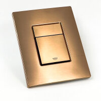Grohe Skate Cosmopolitan WC flush plate 38732DL0 156x197mm vertical mounting dual flush and start/stop Warm Sunset