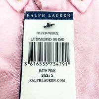 Polo Ralph Lauren, 313934188002, Oxford sleeveless casual dress, for girls, size 5, Bath Pink