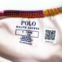 Polo Ralph Lauren Patchwork Plaid One-Piece Swimsuit, Size 4 (110/56) Girls, Multicolor/Pink, 312935447001
