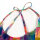 Polo Ralph Lauren Patchwork Plaid One-Piece Swimsuit, Size 4 (110/56) Girls, Multicolor/Pink, 312935447001