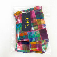 Polo Ralph Lauren Patchwork Plaid One-Piece Swimsuit Size 8 (135/64) Girls Multicolor/Pink 312935447001