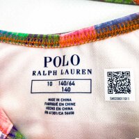 Polo Ralph Lauren Patchwork Plaid One-Piece Swimsuit, Size 10 (140/64), Girls, Multicolor/Pink, 312935447001