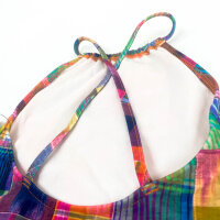 Polo Ralph Lauren Patchwork Plaid One-Piece Swimsuit, Size 10 (140/64), Girls, Multicolor/Pink, 312935447001
