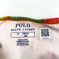 Polo Ralph Lauren Patchwork Plaid One-Piece Badeanzug, Größe 16 (155/76) Mädchen, Mehrfarbig/Rosa, 312935447001