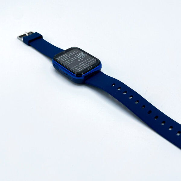 Catgiff X53 Kids Smartwatch Phone, Girls/Boys, Games, Call Function, SOS, Camera, Music, Pedometer, Flashlight, Alarm Clock, 4-10 Years, Dark Blue
