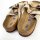 Birkenstock Arizona Weichbettung Pantolette, Veloursleder, Taupe, EU 43, 0951301