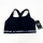 Under Armour 1361034-006 Sports Bra Crossback Mid Womens L Black