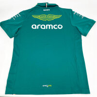 Aston Martin F1 2025 Team Polo Mens Size M Green 701233031 002