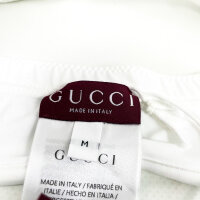 Gucci Bikini 819919 XHAKB 9000 in iridescent jersey, womens, size M, white