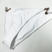Gucci Bikini 819919 XHAKB 9000 in iridescent jersey, womens, size M, white