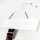 Gucci Bikini 819919 XHAKB 9000 in iridescent jersey, womens, size M, white
