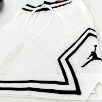 Nike Jordan Sport Dri-FIT Diamond Mesh Shorts, Mens, Size S, White, HF9910-100