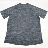 Under Armour 1382796-002 UA Tech Textured T-Shirt Mens Size L Black/Red