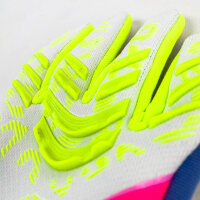 adidas JF8899 Goalkeeper Gloves, Mens, Size 10, White/Neon Yellow/Pink
