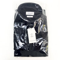 Profuomo PP2H00010D Two-Ply Twill Hemd Herren Größe 38 Schwarz