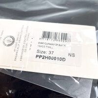 Profuomo PP2H00010D Two-Ply Twill Shirt Mens Size 37 Black
