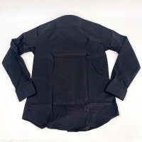 Profuomo PP2H00010D Two-Ply Twill Shirt Mens Size 40 Black