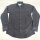 Profuomo Two-Ply Twill Shirt, Mens, Size 41, Black, PP2H00010D