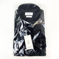 Profuomo PP2H00010D Two-Ply Twill Hemd Herren Größe 42 Schwarz