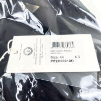 Profuomo, PP2H00010D, Two-Ply Twill Hemd, Herren, Größe 44, Schwarz