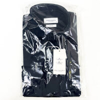 Profuomo Two-Ply Twill Shirt, Mens, Size 38, Dark Blue, PP2H00010C