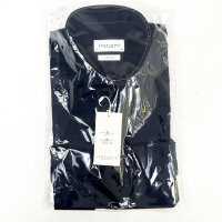 Profuomo Two-Ply Twill Hemd, Herren, Größe 39, Dunkelblau, PP2H00010C