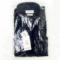 Profuomo Two-Ply Twill Shirt, Mens, Size 40, Dark Blue, PP2H00010C