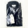 Profuomo Two-Ply Twill Shirt, Mens, Size 40, Dark Blue, PP2H00010C