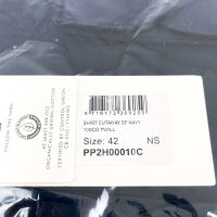 Profuomo PP2H00010C Shirt Two-Ply Twill Mens Size 42 Dark Blue